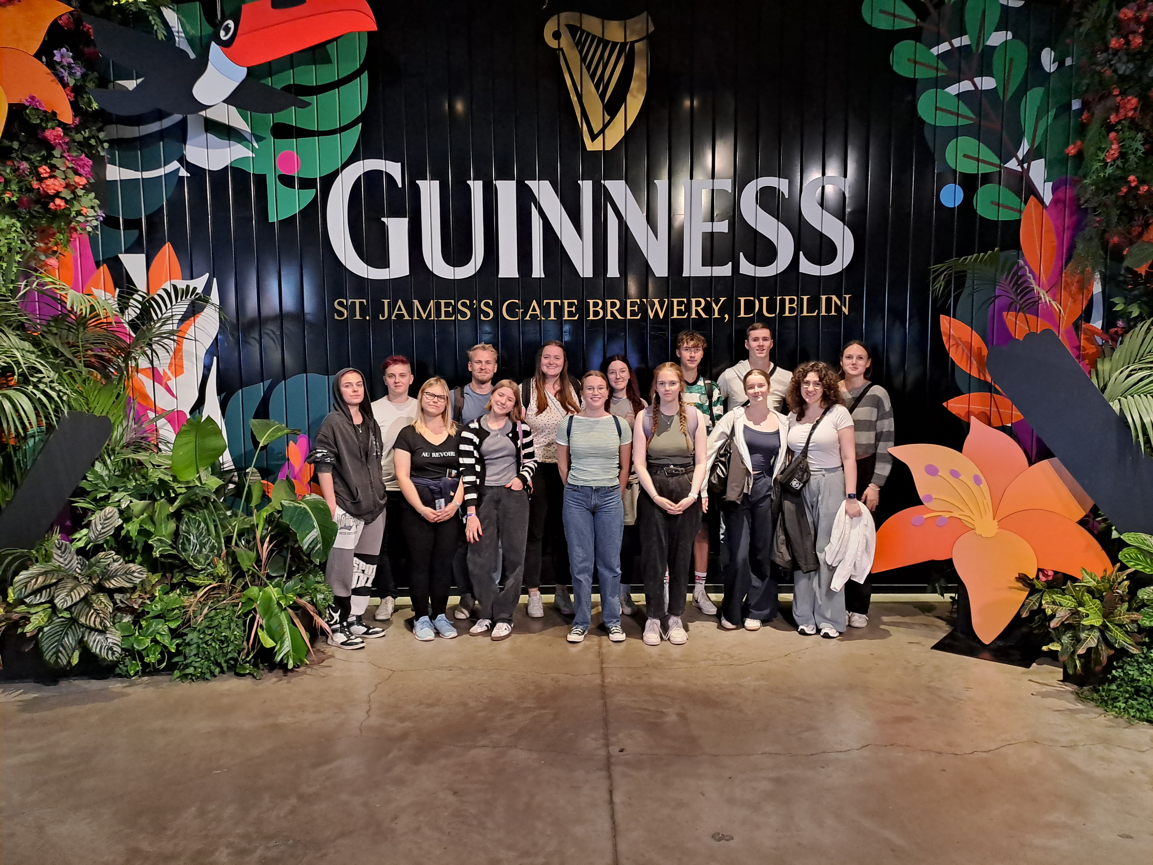 Guiness-Gruppenbild
