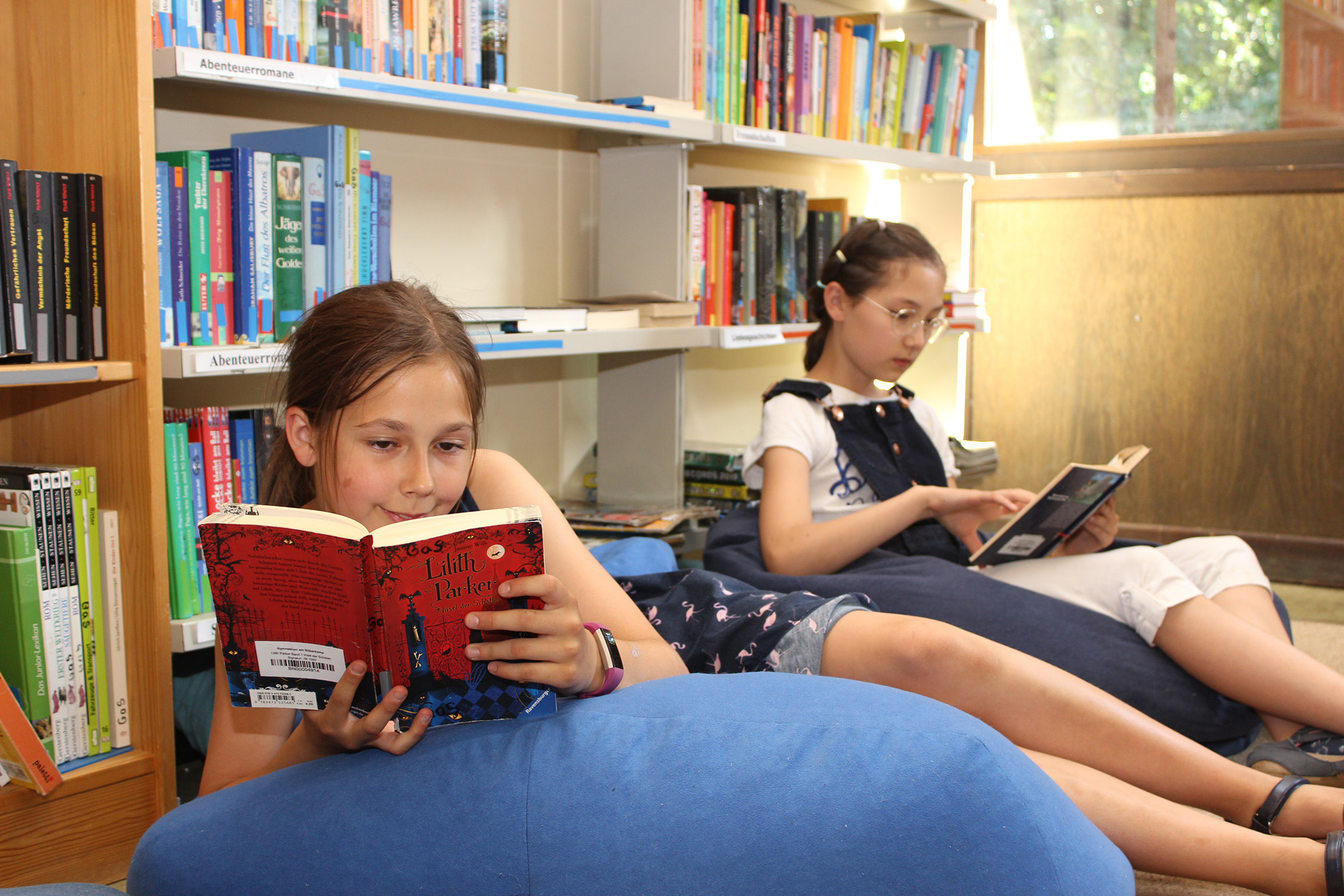 Lesen in der Bibliothek