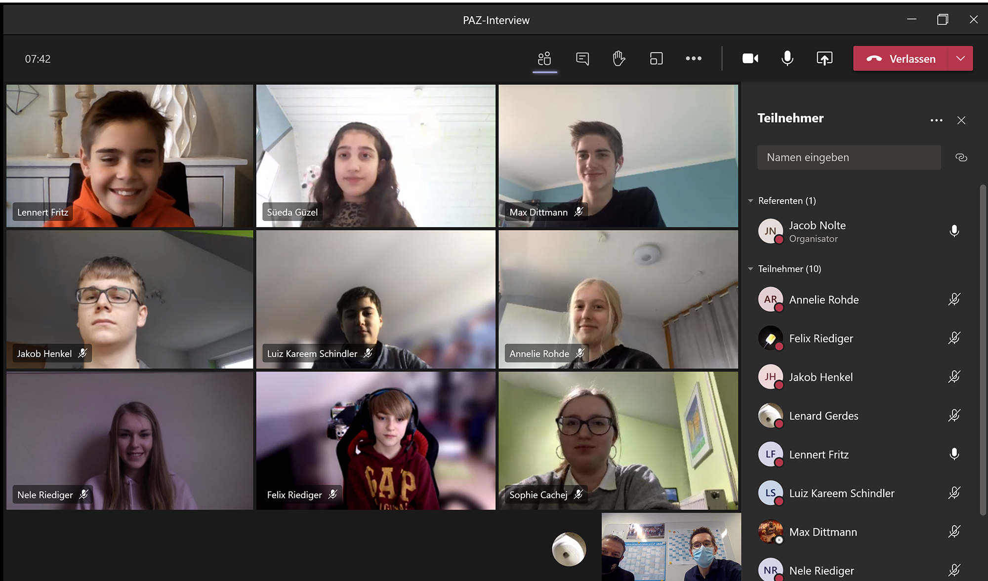 Homeschooling mit Teams